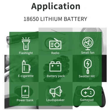 Pin Sạc 18.650 3.7V Li-ion 19.800mAh Dung lượng cao, kèm bộ sạc, hàng chính hãng, mới nguyên seal, giá ưu đãi 116.000 VND