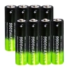 Pin Sạc 18.650 AA 9.900mAh 3.7V Li-ion 4 Khe cho quạt điện, đèn pin - Giá 104.400đ 3