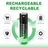 Pin Sạc 18.650 AA 9.900mAh 3.7V Li-ion 4 Khe cho quạt điện, đèn pin - Giá 104.400đ 4