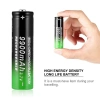 Pin Sạc 18.650 AA 9.900mAh 3.7V Li-ion 4 Khe cho quạt điện, đèn pin - Giá 104.400đ 5