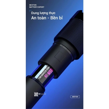 Pin Sạc 18.650 Beston 3.300mAh Dung Lượng Thực - Đầu Nhọn & Đầu Bằng, Xe Điện, Máy Khoan, Nguồn Dự Phòng, Giá 49.000₫ 3 Pin Sạc 18.650 Beston 3.300mAh Dung Lượng Thực - Đầu Nhọn & Đầu Bằng, Xe Điện, Máy Khoan, Nguồn Dự Phòng, Giá 49.000₫ 3