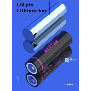 Pin Sạc 18.650 Beston 3.300mAh Dung Lượng Thực - Đầu Nhọn & Đầu Bằng, Xe Điện, Máy Khoan, Nguồn Dự Phòng, Giá 49.000₫ 8 Pin Sạc 18.650 Beston 3.300mAh Dung Lượng Thực - Đầu Nhọn & Đầu Bằng, Xe Điện, Máy Khoan, Nguồn Dự Phòng, Giá 49.000₫ 8