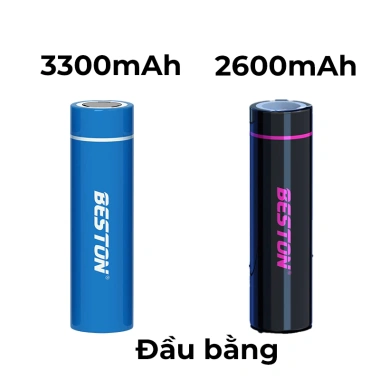 Pin Sạc 18.650 Beston 3.300mAh Dung Lượng Thực - Đầu Nhọn & Đầu Bằng, Xe Điện, Máy Khoan, Nguồn Dự Phòng, Giá 49.000₫ 10 Pin Sạc 18.650 Beston 3.300mAh Dung Lượng Thực - Đầu Nhọn & Đầu Bằng, Xe Điện, Máy Khoan, Nguồn Dự Phòng, Giá 49.000₫ 10