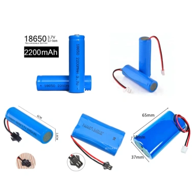 Pin sạc 18.650 đa năng cho loa âm thanh, đồ chơi, xe điều khiển XH2.54 SM-2P PH JST 2.0 - Giá chỉ 35.000đ