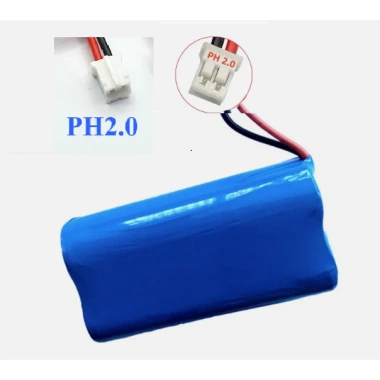 Pin sạc 18.650 đa năng cho loa âm thanh, đồ chơi, xe điều khiển XH2.54 SM-2P PH JST 2.0 - Giá chỉ 35.000đ