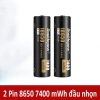 Pin Sạc 18.650 Doublepow 3.7V Dung Lượng Lớn 9.250/7.400/5.550mWh - Giá 43.240 VNĐ 9