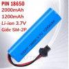 Pin sạc 18.650 Giắc SM-2P 3.000mAh/2.000mAh dung lượng cao cho ô tô điều khiển - 34.000đ 6