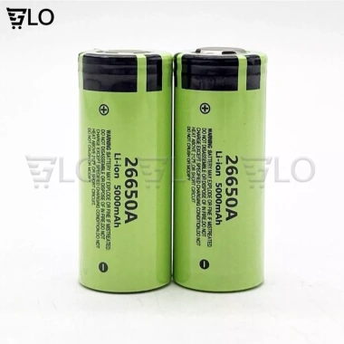 Pin Sạc 26.650 3.7V 5.000mAh 30A - Dòng cao, Dùng đèn pin siêu sáng, pin dự phòng, giá ưu đãi 94.500₫ 4