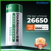 Pin Sạc 26.650 Doublepow 5.000mAh Thay Thế 2S/3S/4S Dùng Cho Đèn Pin Siêu Sáng Giá 89.000đ