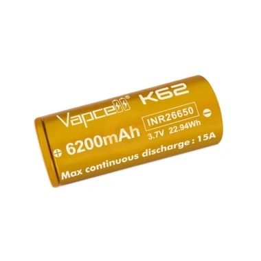 Pin sạc 26.650 Vapcell K62 6.200mAh 15A dung lượng lớn nhất 2.024 giá 190.000đ 7