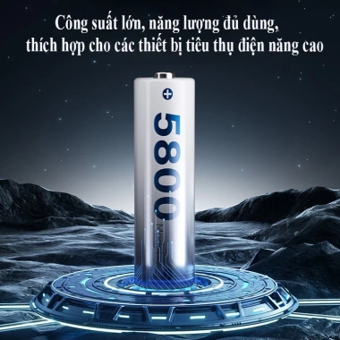 Pin Sạc AA 1.2V Doublepow 5.800/2.800 – Dùng cho Micro, Máy Ảnh, Đồ Gia Dụng 58.000 VND 3 Pin Sạc AA 1.2V Doublepow 5.800/2.800 – Dùng cho Micro, Máy Ảnh, Đồ Gia Dụng 58.000 VND 3