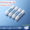Pin Sạc AA 1.2V Doublepow 5.800/2.800 – Dùng cho Micro, Máy Ảnh, Đồ Gia Dụng 58.000 VND 9