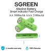 Pin sạc AA 3.000mAh - AAA 2.100mAh - Chất lượng cao, dùng cho đèn pin, thiết bị điện tử, giảm giá 21% 2