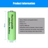 Pin sạc AA 3.000mAh - AAA 2.100mAh - Chất lượng cao, dùng cho đèn pin, thiết bị điện tử, giảm giá 21% 3