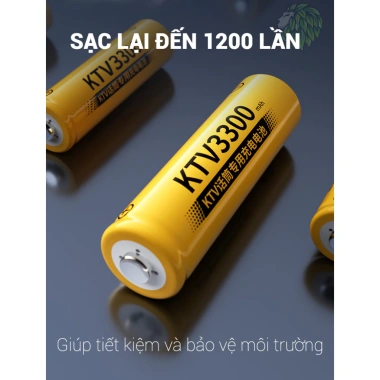 Pin sạc AA 3.300mAh Doublepow - Dùng cho Micro Karaoke không dây, đồng hồ, đồ chơi, chuột, giảm giá 149k 3