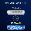 Pin sạc AA 3.300mAh Doublepow - Dùng cho Micro Karaoke không dây, đồng hồ, đồ chơi, chuột, giảm giá 149k 4