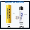 Pin sạc AA 3.300mAh Doublepow - Dùng cho Micro Karaoke không dây, đồng hồ, đồ chơi, chuột, giảm giá 149k 7