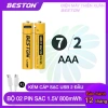 Pin sạc AA AAA 1.5V Beston Lithium-ion USB 3.500mWh - Dùng cho Micro karaoke, máy đo huyết áp, giá ưu đãi 169.000₫ 10