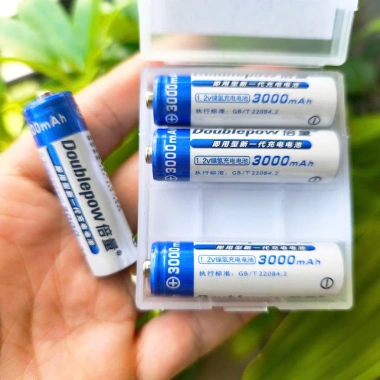 Pin sạc AA AAA Doublepow dung lượng cao, sạc lại nhiều lần cho micro không dây, điều khiển, máy ảnh - Giá 50.600đ 5