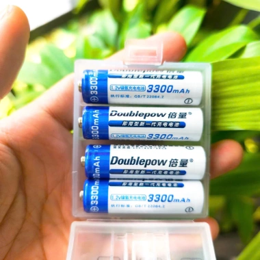 Pin sạc AA AAA Doublepow dung lượng cao, sạc lại nhiều lần cho micro không dây, điều khiển, máy ảnh - Giá 50.600đ 7