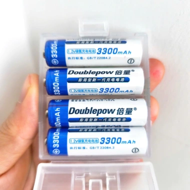 Pin sạc AA AAA Doublepow dung lượng cao, sạc lại nhiều lần cho micro không dây, điều khiển, máy ảnh - Giá 50.600đ 8
