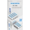 Pin sạc AA AAA dung lượng cao Beston - cho micro karaoke, đồ chơi, chuột máy tính, đèn pin, loa 45.000₫ 3