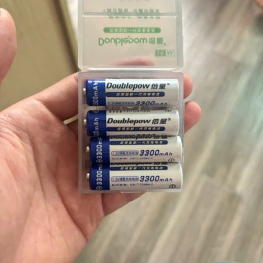 Pin sạc AA Doublepow 3.300mAh 1.2V - Tuổi thọ cao, sạc nhiều lần, giá chỉ 36.000đ