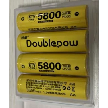 Pin sạc AA Doublepow 3.300mAh dung lượng cao + Bộ sạc K18 - Giá ưu đãi 130k