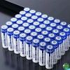 Pin Sạc AA Doublepow 3.300mAh Dung Lượng Cao cho Micro Không Dây, Đồ Chơi, Đồng Hồ, Đèn Pin, Trắng Xanh 4