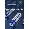 Pin Sạc AA Doublepow 3.300mAh Dung Lượng Cao cho Micro Không Dây, Đồ Chơi, Đồng Hồ, Đèn Pin, Trắng Xanh 7