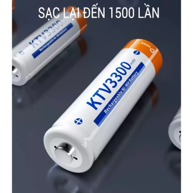 Pin Sạc AA KTV 3.300mAh Doublepow cho Micro Karaoke, Đồ Chơi, Đồng Hồ, Quạt, Remote - Giá 149.000đ