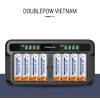 Pin Sạc AA KTV 3.300mAh Doublepow cho Micro Karaoke, Đồ Chơi, Đồng Hồ, Quạt, Remote - Giá 149.000đ 8