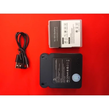 Pin sạc AA Ni-MH 3.300mAh 4 viên + Dock sạc DB Acoustic - Chính hãng, cho micro, máy ảnh