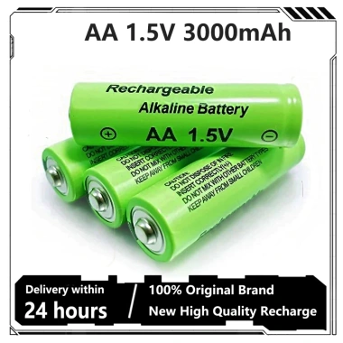 Pin Sạc AA/AAA 1.5V Ổn Định, Sạc Nhanh Thông Minh, Dung Lượng Cao Chuẩn Nhật – AA 3.000mAh, AAA 2.100mAh 2