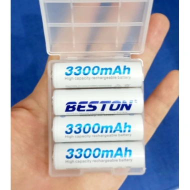 Pin sạc BESTON 1.2V AA/AAA, bộ sạc C807B găm nguồn 220V, micro không dây - 57.000 VND 2