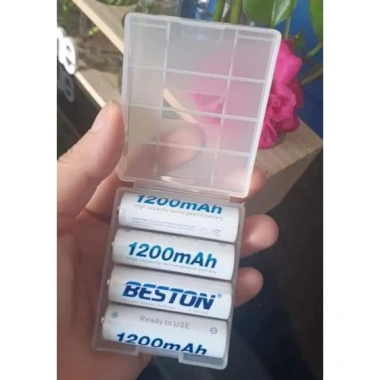 Pin sạc BESTON 1.2V AA/AAA, bộ sạc C807B găm nguồn 220V, micro không dây - 57.000 VND 5