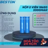 Pin Sạc Beston 18.650 3.300mAh 3.7V Li‑on Đầu Bằng và Đầu Nhọn - Pin Tổng Đơ, Pin Micro Giá 92.000 VND 9