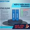 Pin Sạc Beston 18.650 3.300mAh 3.7V Li‑on Đầu Bằng và Đầu Nhọn - Pin Tổng Đơ, Pin Micro Giá 92.000 VND 10
