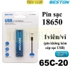 Pin sạc BESTON Li-ion 3.7V 18.650/18.700/21.770 65C-20 70M-35 77T-50 cho máy ảnh, đo, ban đêm - 120.000₫ 9