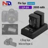 Pin & Sạc Beston LP-E6 chính hãng – Tương thích Canon R5C, R5, 5D II/III/IV, 60D‑80D – Bền bỉ, An toàn, 220.000₫