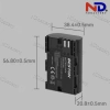 Pin & Sạc Beston LP-E6 chính hãng – Tương thích Canon R5C, R5, 5D II/III/IV, 60D‑80D – Bền bỉ, An toàn, 220.000₫ 3