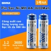 Pin sạc BMAX AA 1.2V 1.300-3.600mAh Ni-MH cho đồ chơi, điều khiển từ xa - 25.000₫