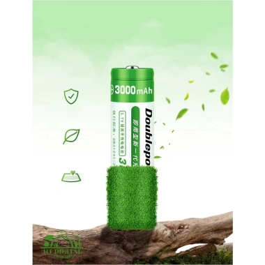 Pin sạc Doublepow 18.650 3.000mAh 3.7V xả cao - Xe điện, máy khoan, dự phòng - 63.240₫