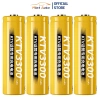Pin sạc Doublepow AA 3.300mAh 1.2V 4 viên, tuổi thọ cao, chuẩn chính hãng, giá 150.000 VND
