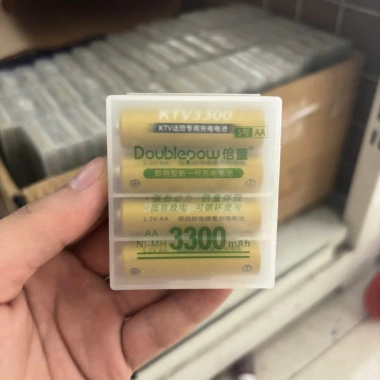 Pin sạc Doublepow AA 3.300mAh 1.2V 4 viên, tuổi thọ cao, chuẩn chính hãng, giá 150.000 VND 8 Pin sạc Doublepow AA 3.300mAh 1.2V 4 viên, tuổi thọ cao, chuẩn chính hãng, giá 150.000 VND 8
