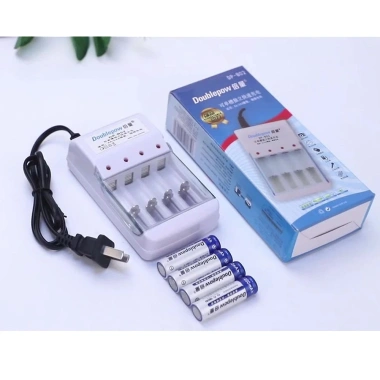 Pin sạc Doublepow AA AAA cho đồ chơi, điều khiển từ xa – Giá 41.000đ, freeship 5