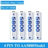 Pin sạc Doublepow AA/AAA 1.2V 2.800/5.800mAh dung lượng cao - Giá 58.000 VND, dùng cho micro, máy ảnh, đồ chơi 10