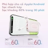 Pin sạc dự phòng 10.000mAh Uneed 3 trong 1, sạc nhanh PD 22.5W Type‑C & Lightning, iPhone & Samsung, chỉ 499.000₫ 5