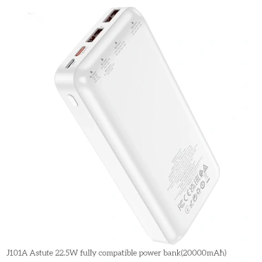 Pin Sạc Dự Phòng HOCO J101A 20.000mAh - Dung Lượng Lớn, Sạc Nhanh, Giá 290k