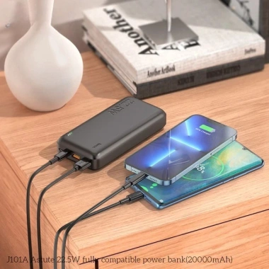 Pin Sạc Dự Phòng HOCO J101A 20.000mAh - Dung Lượng Lớn, Sạc Nhanh, Giá 290k